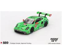 Mini GT MGT00889LHD Porsche 911 GT3 R #77 AO Racing 2024 IMSA Daytona 24 Hrs ...