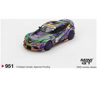 Mini GT MGT00951 Toyota GR Supra KUHL 2021 D1GP EVANGELION RACING Die Cast 1/64