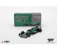 Mini GT MGT01001LHD Aston Martin AMR24 #18 Lance Stroll 2024 F1 2024 Bahrain ...