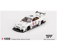 Mini GT MGT01059RHD Nissan LB-ER34 Super Silhouette ATHLETE/COLLET Die Cast 1/64