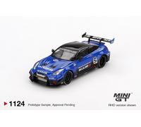 Mini GT MGT01124LHD LB-Silhouette WORKS GT NISSAN 35GT-RR Ver.2 Blue Die Cast...
