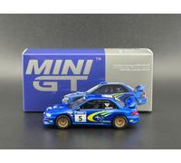 Mini GT Subaru Impreza WRC99 #5 R. Burns E R. Reid 1999 Australia #986 1/64