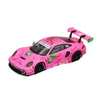 Mini GT1:64 Modello Da Corsa 23 Anni Racing 992 GT3 R#80 Dinosauro Rosa Per Porsche In Lega(Rosa)