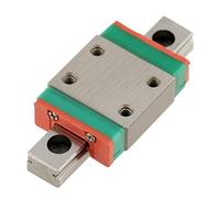 Mini guida lineare, LWL7B Guida in miniatura per guide lineari in acciaio Guida di scorrimento lineare Larghezza 7 mm con blocco di scorrimento(40MM)