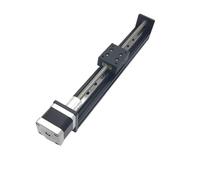 Mini guida lineare tipo T, corsa 50~400 mm, passo 4/8, tavolo scorrevole autobloccante, kit di azionamento motore passo-passo Nema17 42 for tornio(With 0.42Nm Motor,4 pitch-200mm stroke)