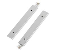 Mini guida per cassetti in lega di alluminio guida per armadi guida liscia per cassettiera durevole robusta facile installazione argento 70 mm 100 mm 140 mm 250 mm set da 2 pezzi (100 mm di lunghezza)