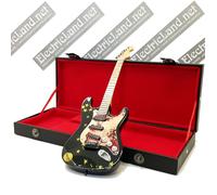 Mini Guitar Billy Corgan Mellon Collie replica + hard case box 1:4 miniature