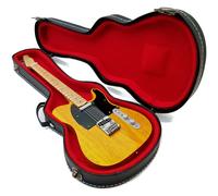 Mini Guitar Bruce Springsteen + hard case shaped box 1:4 miniature collectible