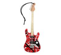 Mini Guitar Exquisite Wood Grain Basswood Model Showcase Decoration