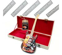 Mini Guitar JIM MORRISON Doors + hard case box scale 1:4 miniature collectible