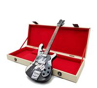 mini guitar Lemmy Kilmister bass MOTORHEAD rickenbastard ace of spades replica tribute model + hard case box miniature scala 1:4 chitarra miniatura basso + custodia da collezione rock memorabilia