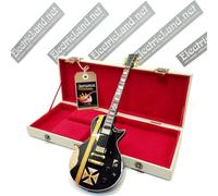 Mini Guitar METALLICA iron cross lp + case box scale 1:4 miniature collectible