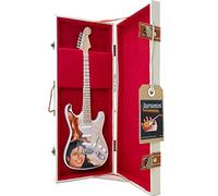 mini guitar Michael Jackson king of pop BAD replica tribute model + hard case box miniature in scala 1:4 chitarra in miniatura + custodia da collezione music gadget rock memorabilia