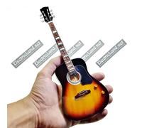 Mini Guitar scale 1:4 BEATLES john lennon ej45 miniature gadget rock collectible