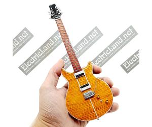 Mini Guitar scale 1:4 Carlos Santana tribute rock miniature gadget collectible