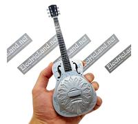 Mini Guitar scale 1:4 MARK KNOPFLER Dobro brothers in arms miniatura chitarra