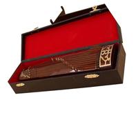 Mini Guzheng Ornamento Guzheng In Legno Modello Di Strumento Musicale Accessori Per La Decorazione Della Scena Mini replica strumento musicale (Size : 25cm)