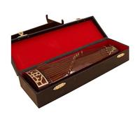 Mini Guzheng Ornamento Strumento Musicale Guzheng In Legno Modello Scena Accessori Decorativi In miniatura Mini replica strumento musicale (Size : 16cm)
