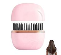 Mini Hair Straighteners, Portatile Piastra Per Capelli, 30s Riscaldamento Rapido Mini Piastra Senza Fili Con 3 Impostazioni Di Calore, Ricaricabile Pettine Riscaldante Riscaldato Capelli Spazzola