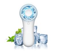 Mini Handheld Fan, 3 Speeds Adjustable Low Noise USB Rechargeable Fan