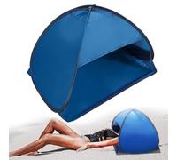Mini Head Sun Shelter Tent, Portable Beach Tent with Canopy Shade,3-in-1 Tent - Sunshade/Cold Protection/Phone Holder, for Beach Sunbathing Windproof Sand Proof (L,#1)