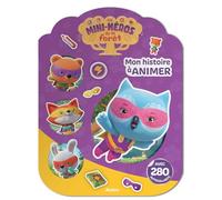 Mini-héros de la forêt - mon histoire à animer avec 280 autocollants