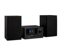 Mini HiFi System - MEDION - Radio Internet DAB/FM - Lettore CD - 2x150W - Nero