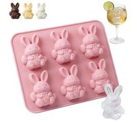 Mini Highland Cow Cube Ice Mold, Cute 3D Highland Cow Silicone Cube Ice Tray for Drinks Whiskey Cocktails Coffee, Reusable Cattle Funny Shaped Ices Mold for Parties Bar Gifts