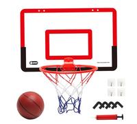 Mini Hoop Basketball Indoor - Portable Wall-Mount Board, PVC Durablee Construction, Lightweight Fun Play, Adjustable Height Setting | Easy Setup Mini Basketball Toy, Skill Enhancement Equipment