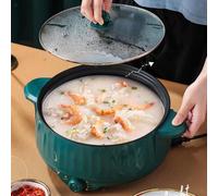 Mini Hot Pot Antiaderente 3 Gear 1.7L Fornello di Riso Elettrico per Zuppa