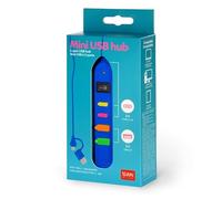 Mini Hub USB a 4 Porte Blue
