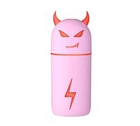 Mini Humidifier Ultrasonic Cool Mist Portable and Silent with Colorful Breathing LED Light USB Air Humidifier for Home Office and Car (Color : B) (C)