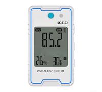 Mini Illuminance Meter 0.1-999900Lux Flicker Test(SK-8102) | Wide range 0.1-999900Lux, flicker test 0-99%, per frequency 10Hz-10kHz, precise light analysis