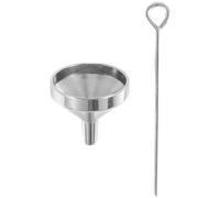 Mini imbuti in acciaio inox, kit di riempimento per urne funerarie, gioielli per cremazione, ceneri e ricordi