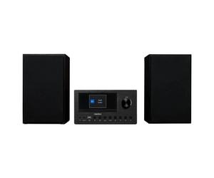 Mini impianto HiFi - Radio Internet DAB/FM - Lettore CD - 2x15W RMS - Nero - Nouvo