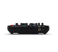 Mini interfaccia audio Podcast Mixer Scheda audio con tipi Muti DJ Mixer Effetti per PC Computer Live Streaming