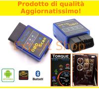 MINI INTERFACCIA DIAGNOSI OBD2 AUTO BLUETOOTH CANBUS ANDROID TABLET PHONE TORQUE