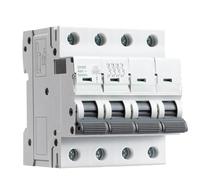 Mini interruttore a guida DIN GYM9 4P 6KA, capacità di taglio 6A-63A, 1 pezzo(6A)