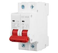 Mini interruttore automatico, 2P 32A 1000V Piccolo isolatore di circuito CC a bassa tensione for impianto fotovoltaico Protettori di dispersione a terra