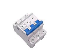 Mini interruttore automatico for guida DIN a 3 poli Scatola di distribuzione dell'interruttore dell'aria domestica Attrezzatura meccanica Avviamento elettronico Stampa laser di protezione Interruttori