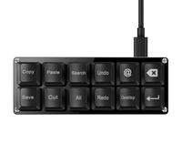 Mini interruttore meccanico sostituibile a caldo con tastiera programmabile | Per i giochi ritmici Mini tastiera da gioco RGB per macro personalizzate Tasti di scelta rapida del lavoro d'ufficio