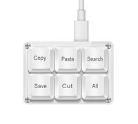 Mini interruttore meccanico sostituibile a caldo con tastiera programmabile | Per i giochi ritmici Mini tastiera da gioco RGB per macro personalizzate Tasti di scelta rapida del lavoro d'ufficio