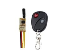 Mini interruttore remoto 433MHZ 4,2V 4,5V 5V 6V 7,4V 9V 12V piccolo relè Cont