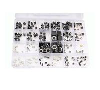 Mini interruttore tattile a pulsante, 240 pezzi, 24 valori per elettronica fai da te per Arduino PCB TV apparecchiature audio console di gioco stampanti Vcrs telecamere - 12 V 0,1 A