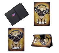 Mini iPad Cases 7.9 pollici Cute Pattern Angoli multipli Stand Cover protettiva con Auto Sleep Wake per iPad mini 5/4/3/2/1-Shar Pei