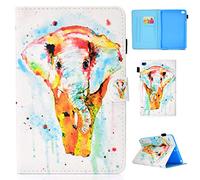 Mini iPad Cases 7.9 pollici Cute Pattern Angoli multipli Stand Cover protettiva con Auto Sleep Wake per iPad mini 5/4/3/2/1-Watercolor icon