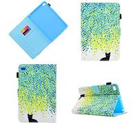 Mini iPad Cases 7.9 pollici Cute Pattern Angoli multipli Stand Cover protettiva con Auto Sleep Wake per iPad mini 5/4/3/2/1-Little black cat