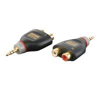 Mini-jack/M stereo to 2x RCA/F - DAP XGA17