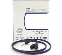 Mini jack Wireworld Pulse da 3,5 mm a 2 x interconnessione analogica RCA