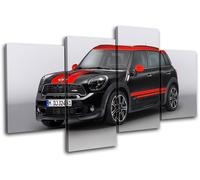 Mini John Cooper Works Cars MULTI TELA parete arte foto stampa